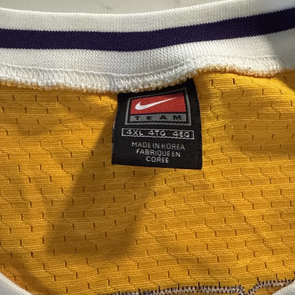 Vintage NBA Nike Rewind Los Angeles Lakers Jersey #8 Kobe Bryant Size 4XL + 2 - Picture 7 of 12